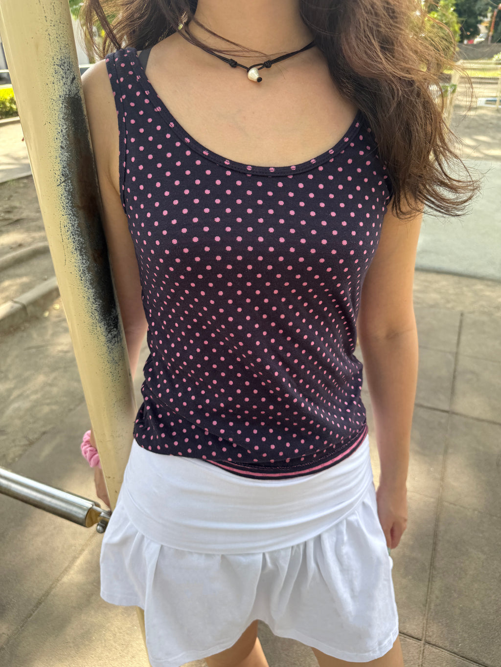 Polka Dot Tank Top