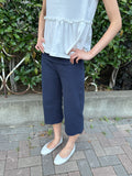 Wide-Leg Capris