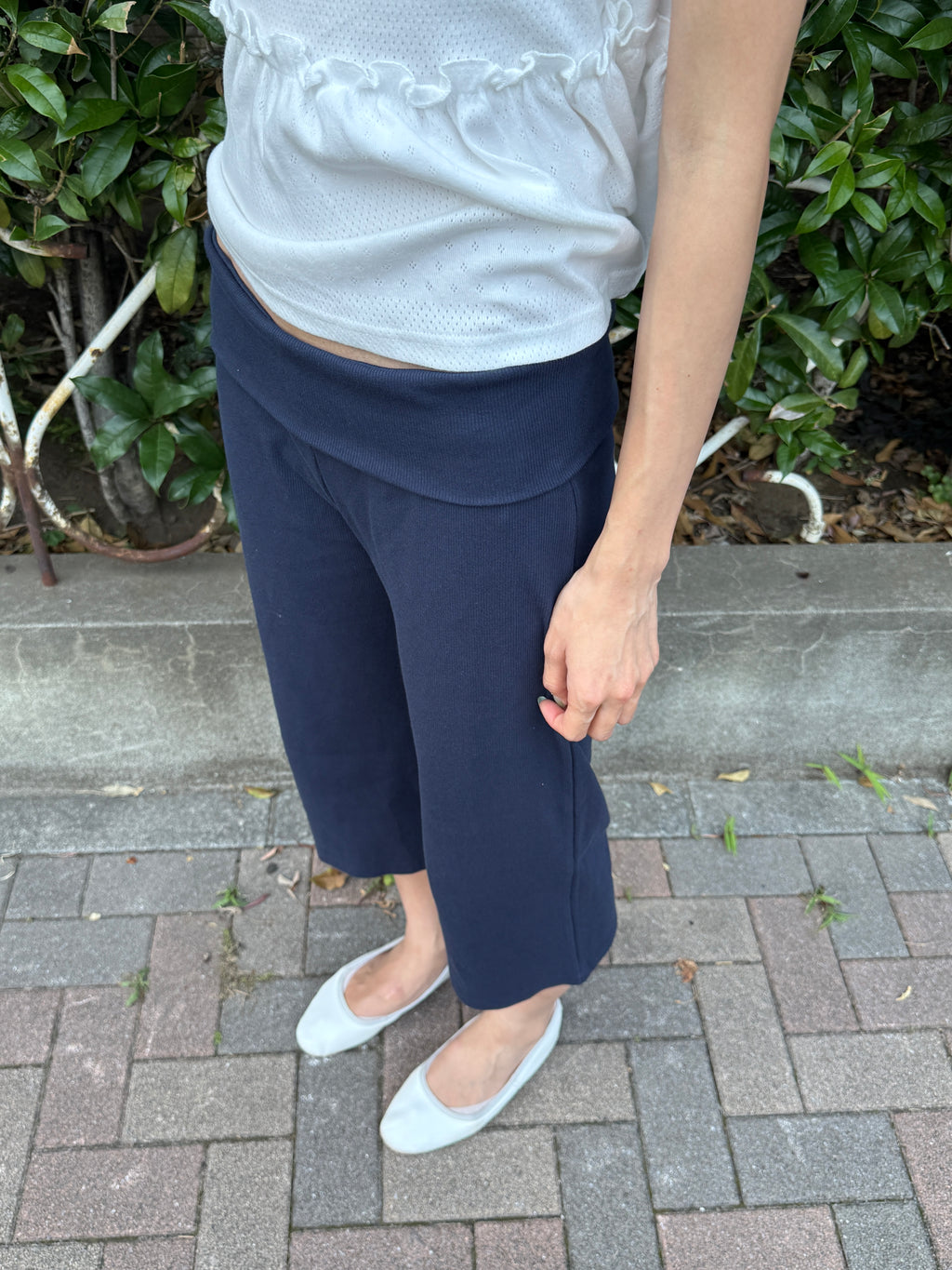 Wide-Leg Capris