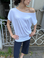 Slouchy Off-Shoulder Tee