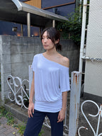 Slouchy Off-Shoulder Tee