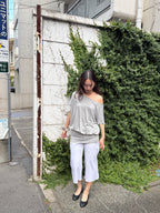 Slouchy Off-Shoulder Tee